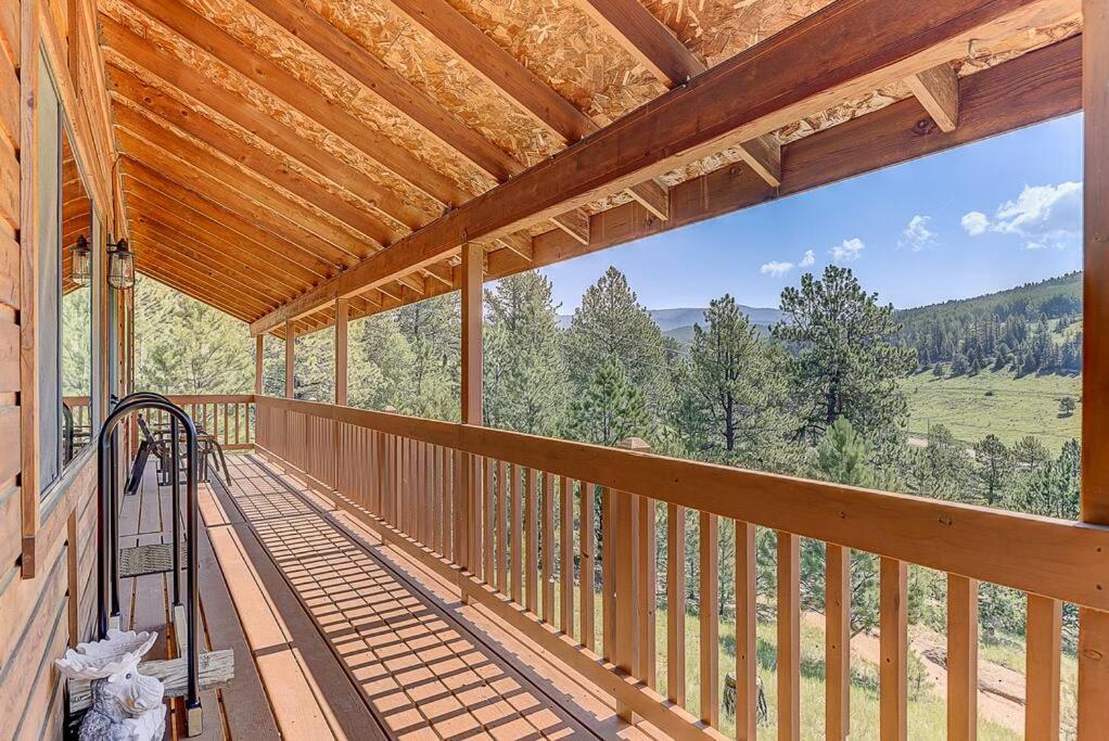 Monarch Landing, A Cozy Cabin W/360 Mountain Views クリップル・クリーク エクステリア 写真