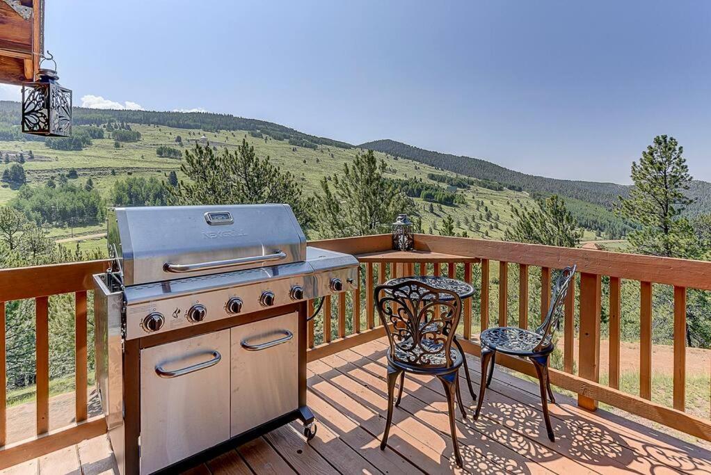 Monarch Landing, A Cozy Cabin W/360 Mountain Views クリップル・クリーク エクステリア 写真